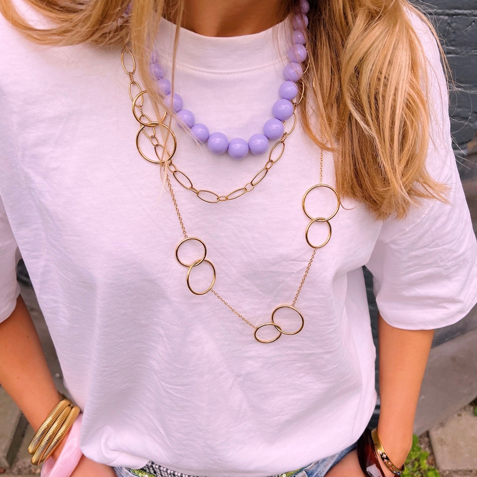 LILA LOVER ketting