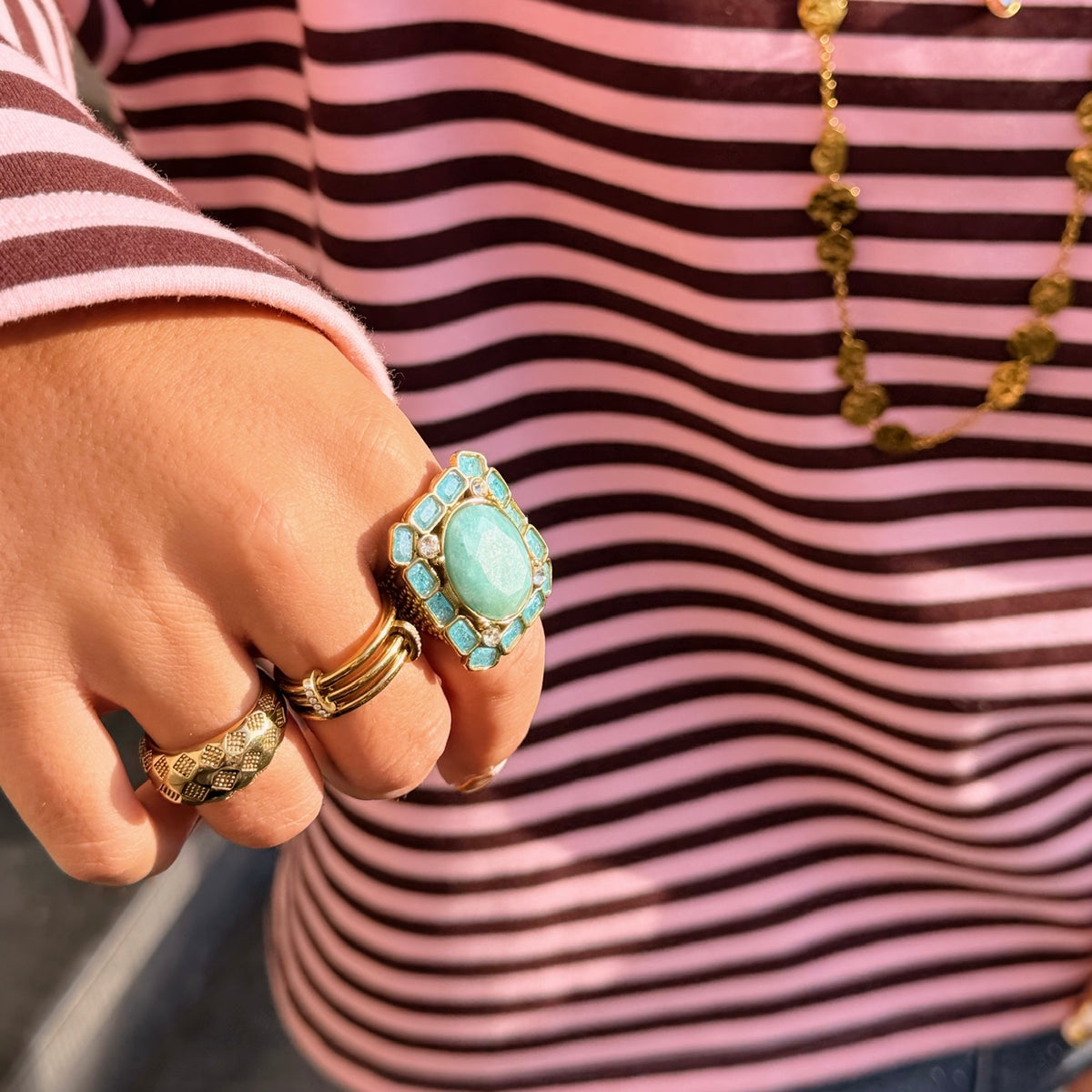TREASURE ring