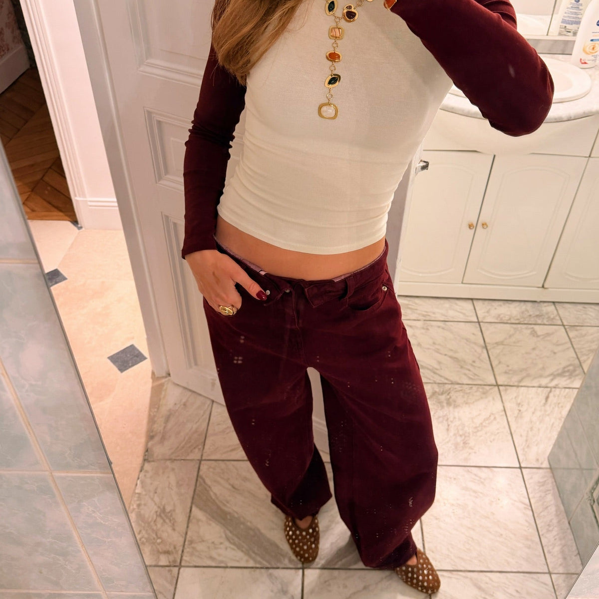 FRENCH KISS broek