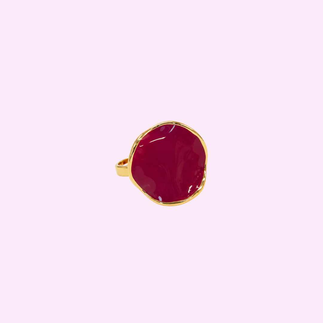 PURPLE RAIN ring